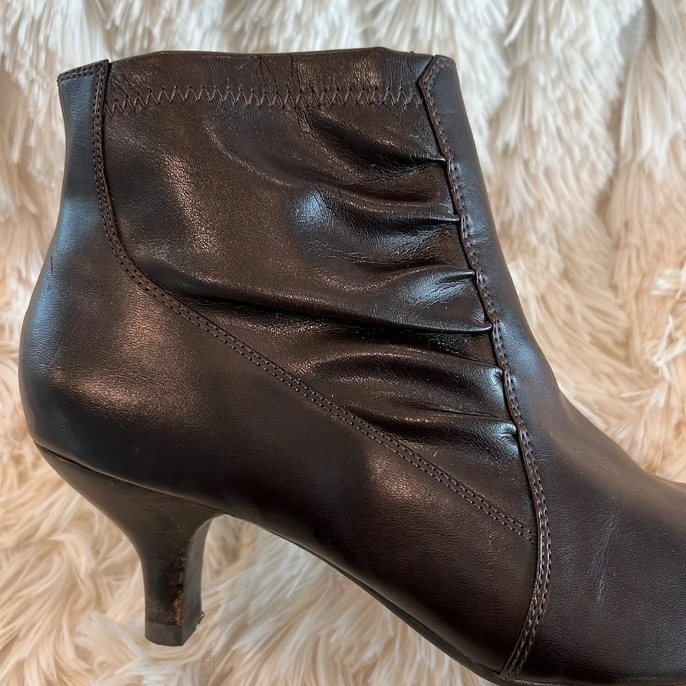 Nickels Women’s Espresso Brown Boots 8 1/2 Wide - Picture 5 of 16